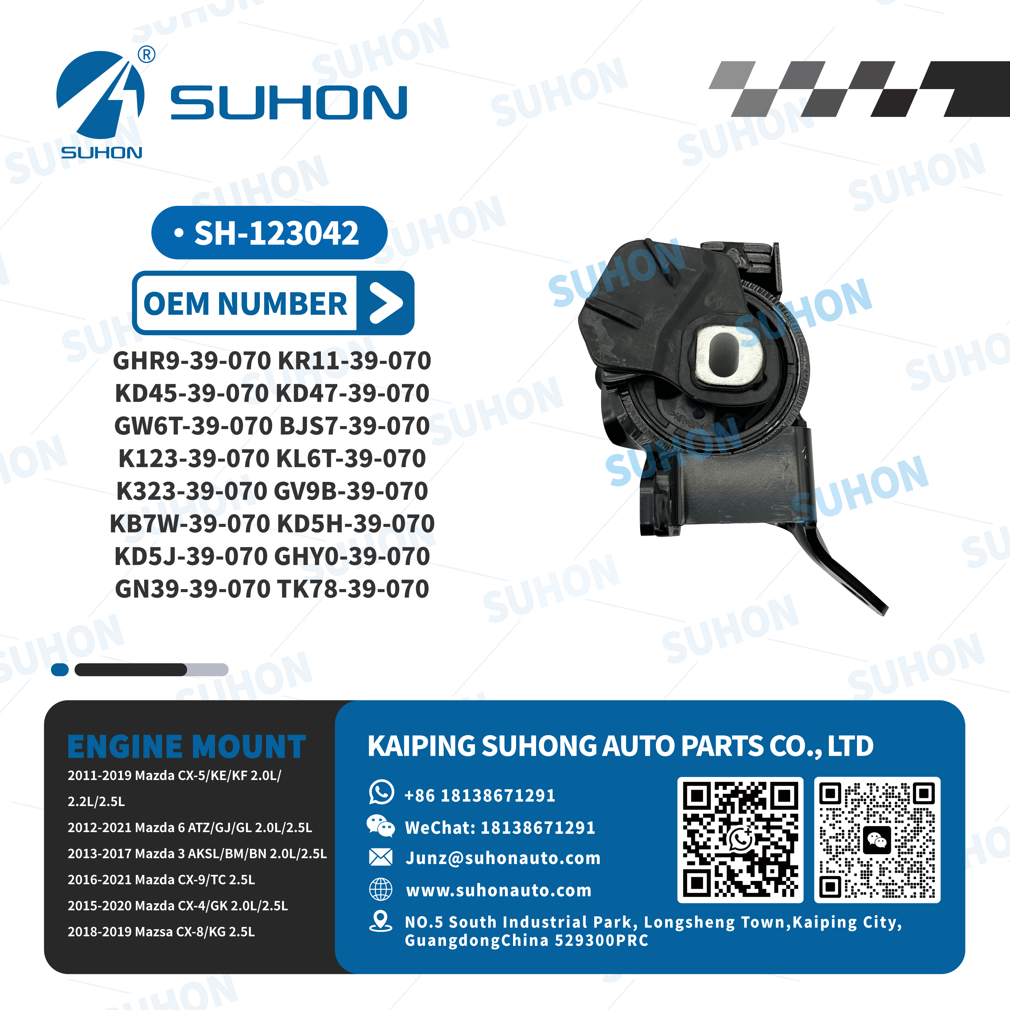 remplacement du support moteur